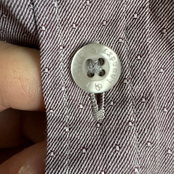 English‎ Laundry Men's Long Sleeve Dress Shirt Button Up Grayish-Purple Size XL - Picture 6 of 16